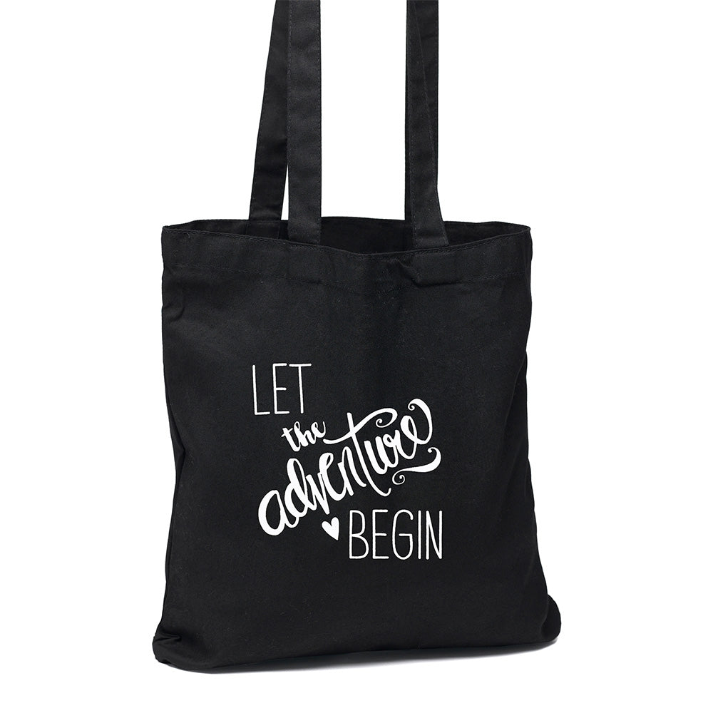 Destination Wedding Let the Adventure Begin Tote Bag – Candy Cake ...