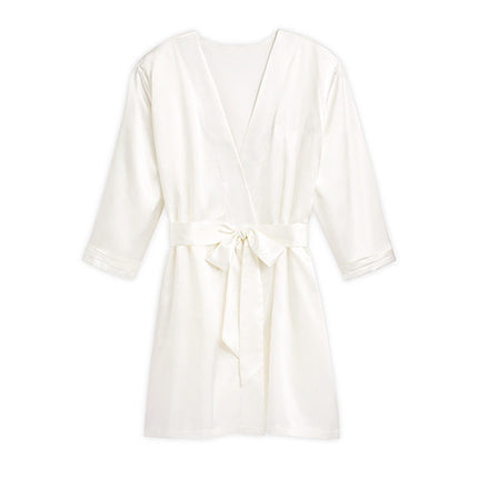 Personalized Silky Solid Color Kimono Bridesmaid Robe – Butter Be Mine