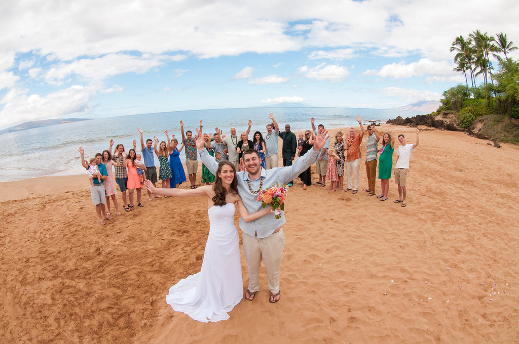 Po Olenalena Beach Maui S Paradise Dream Wedding Maui Wedding