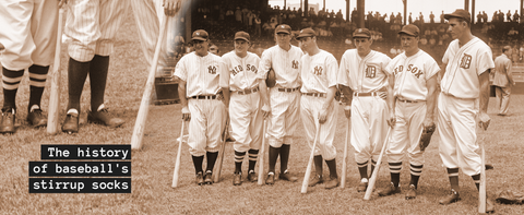 The History of Baseball's Stirrup Socks – Socks Rock