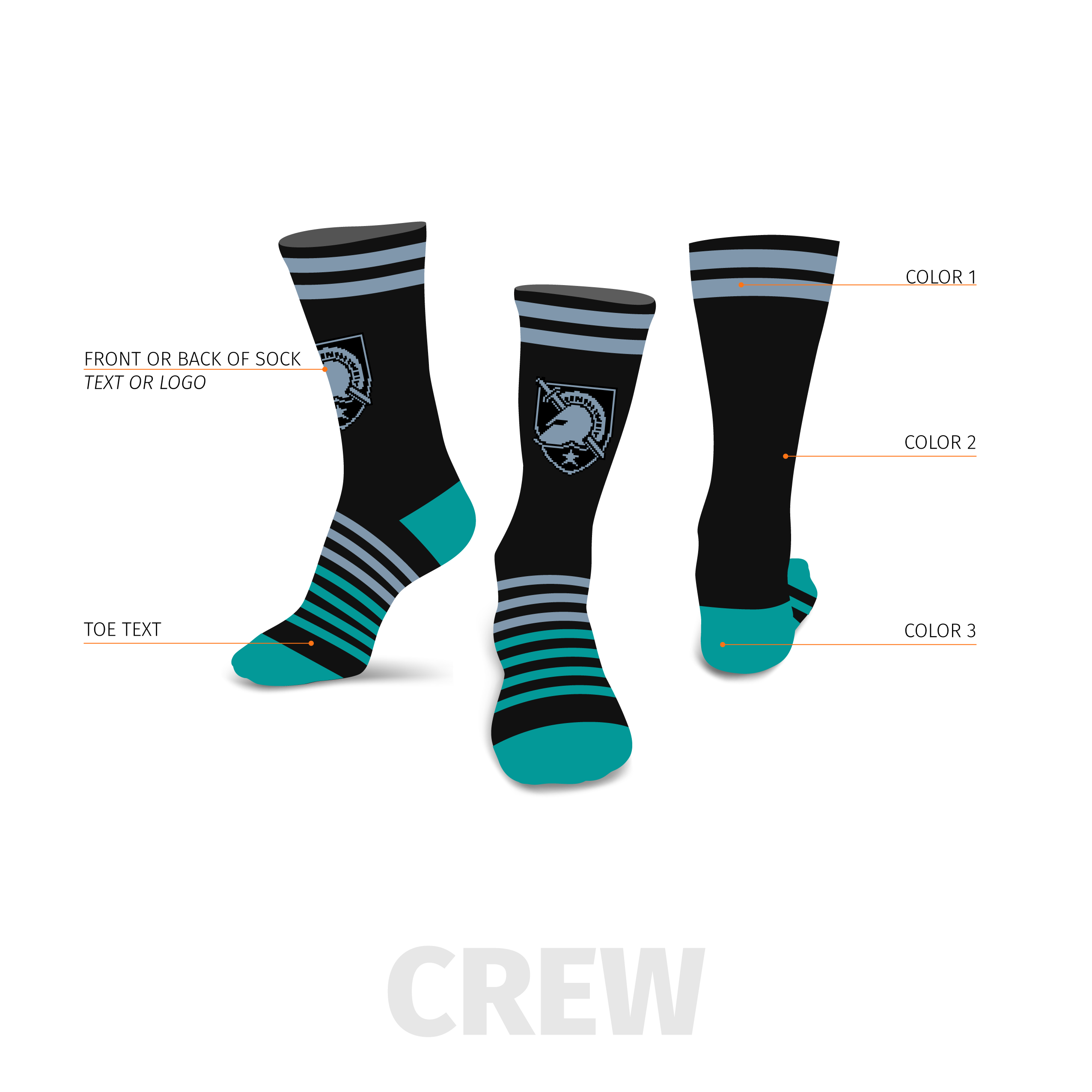 High Quality Custom Socks Made In USA - Personalized Socks | SocksRock ...