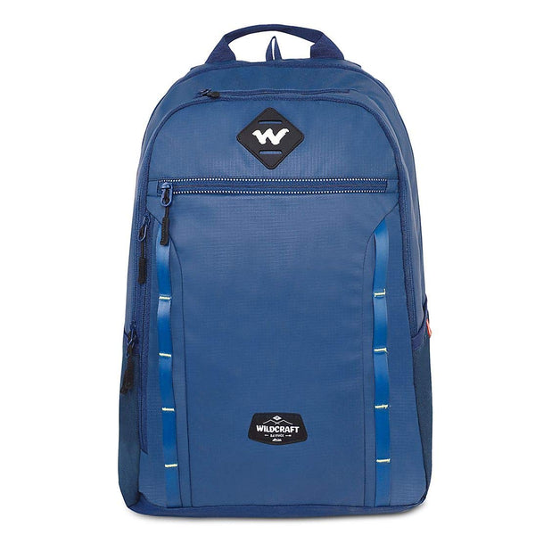 wildcraft blue graphic backpack