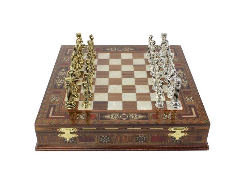 Personalized 10.8 Inches Chess Set Antochia Crafts 