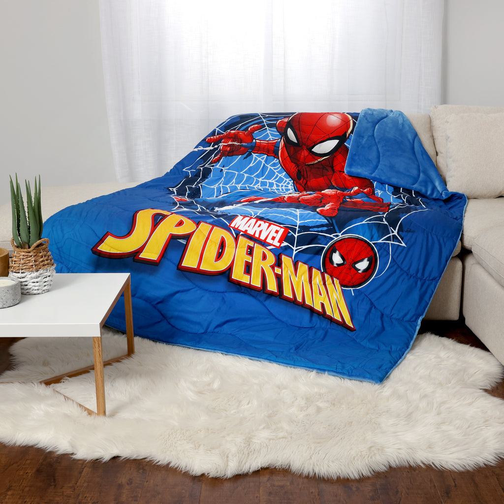 Marvel Spider-Man Twin/Full Comforter, 72 x 86 – Nemcor Inc.
