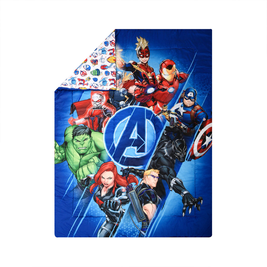Marvel Avengers Twin/Full Comforter, 72" x 86" front