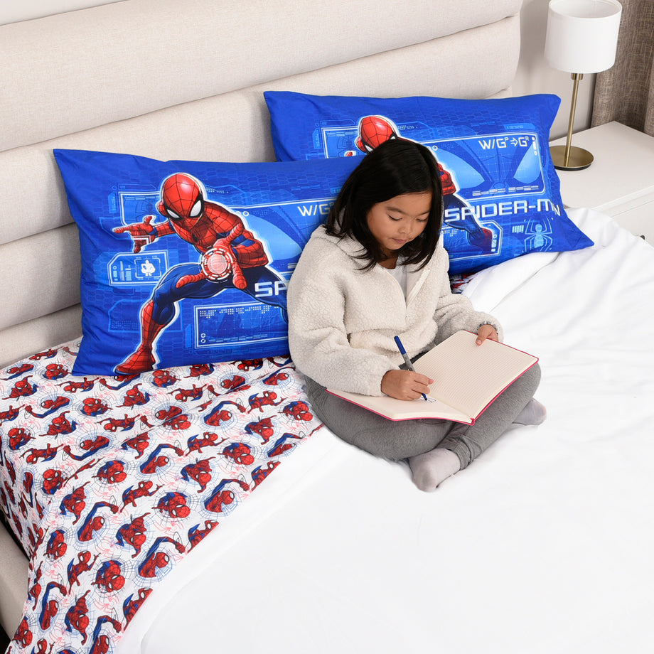 Marvel Spider-Man 4-Piece Full Sheet Set – Nemcor Inc.