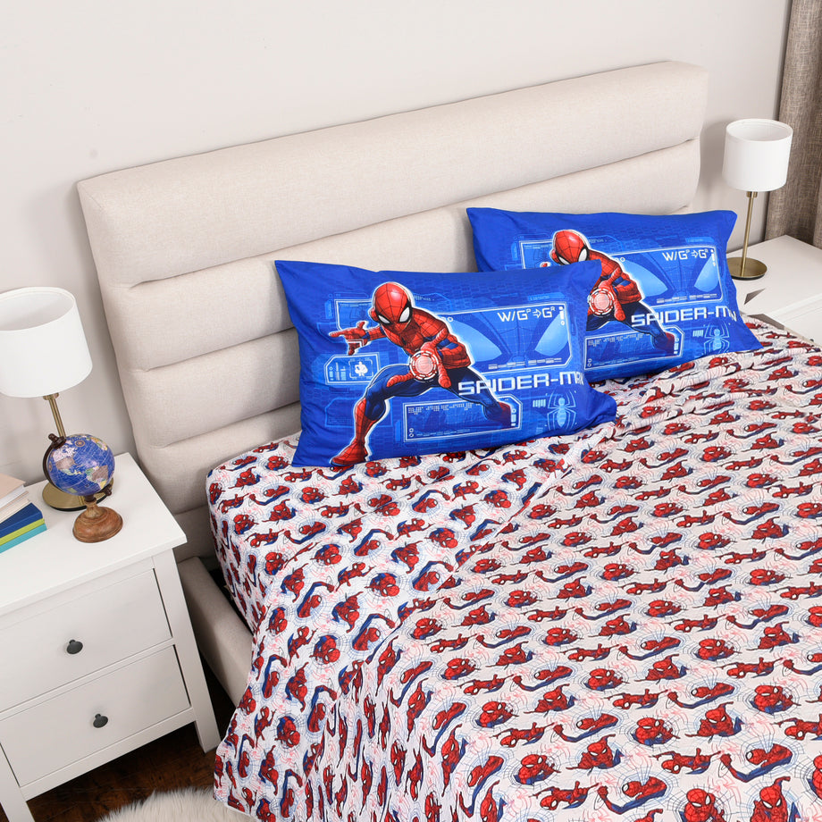 Marvel Spider-Man 4-Piece Full Sheet Set – Nemcor Inc.