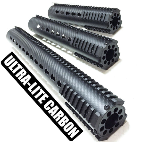 cobratac scout carbon pro 16 5 free float key mod hand guard ar