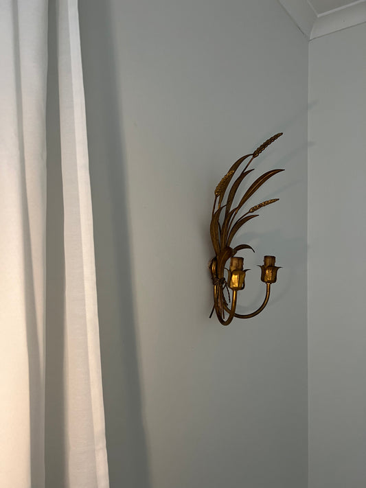 Pair of Brass Cone Sconces by Hans Agne Jakobsson, Sweden – Curated Spaces