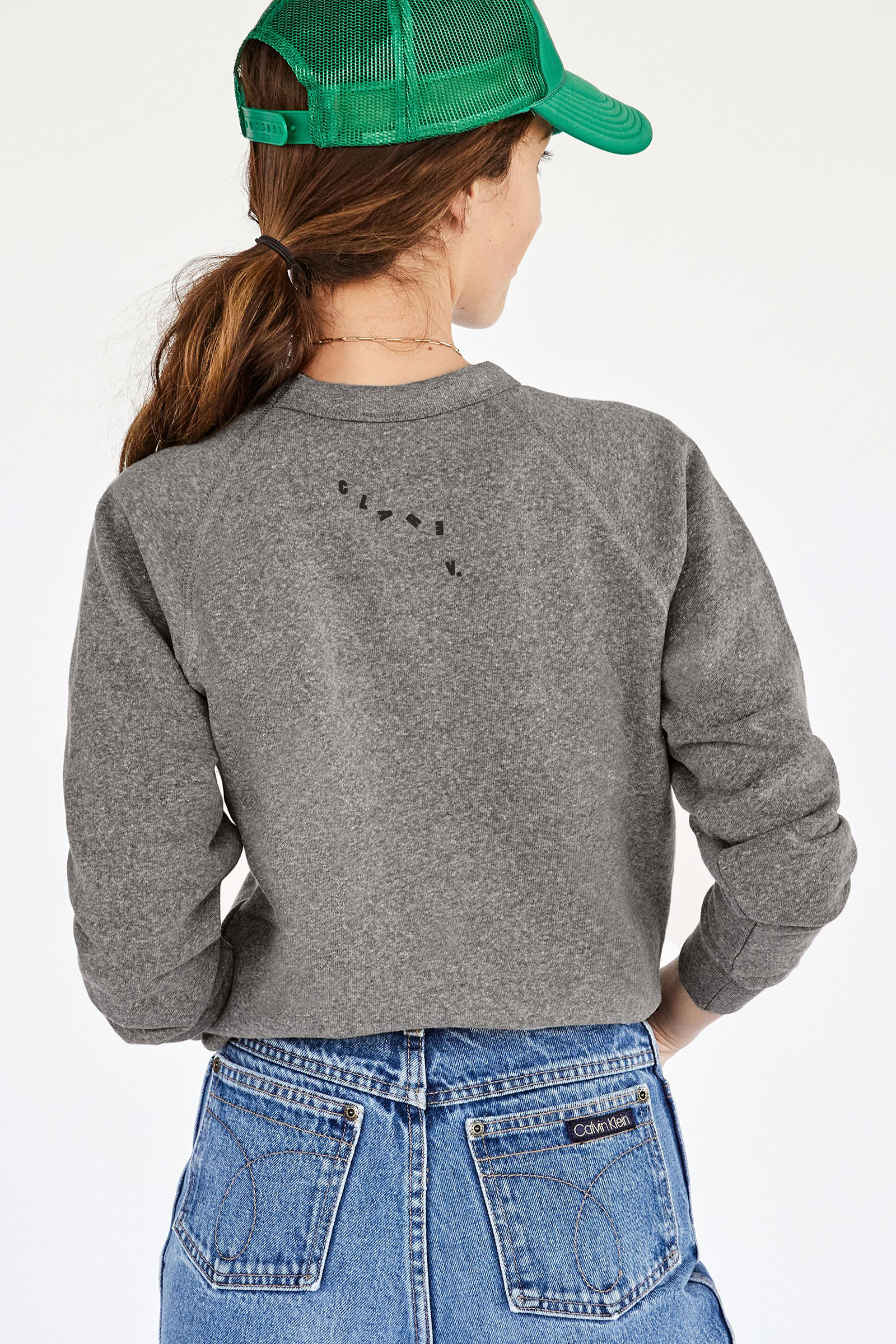 Clare Vivier Masculin & Feminin Sweatshirt in Grey