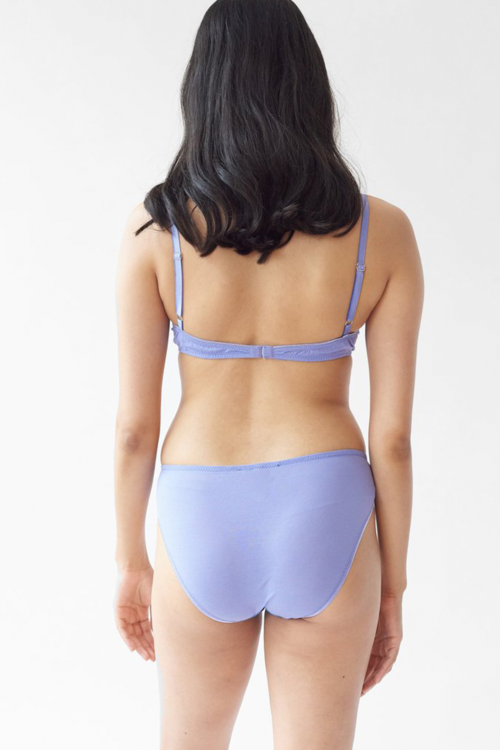 Araks Yanelis Bralette in Purple and Periwinkle