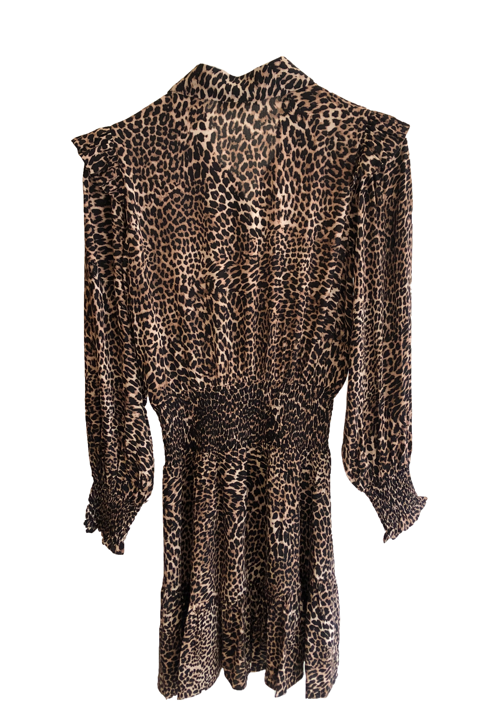 Caballero Maia Dress in Crepe Leopard