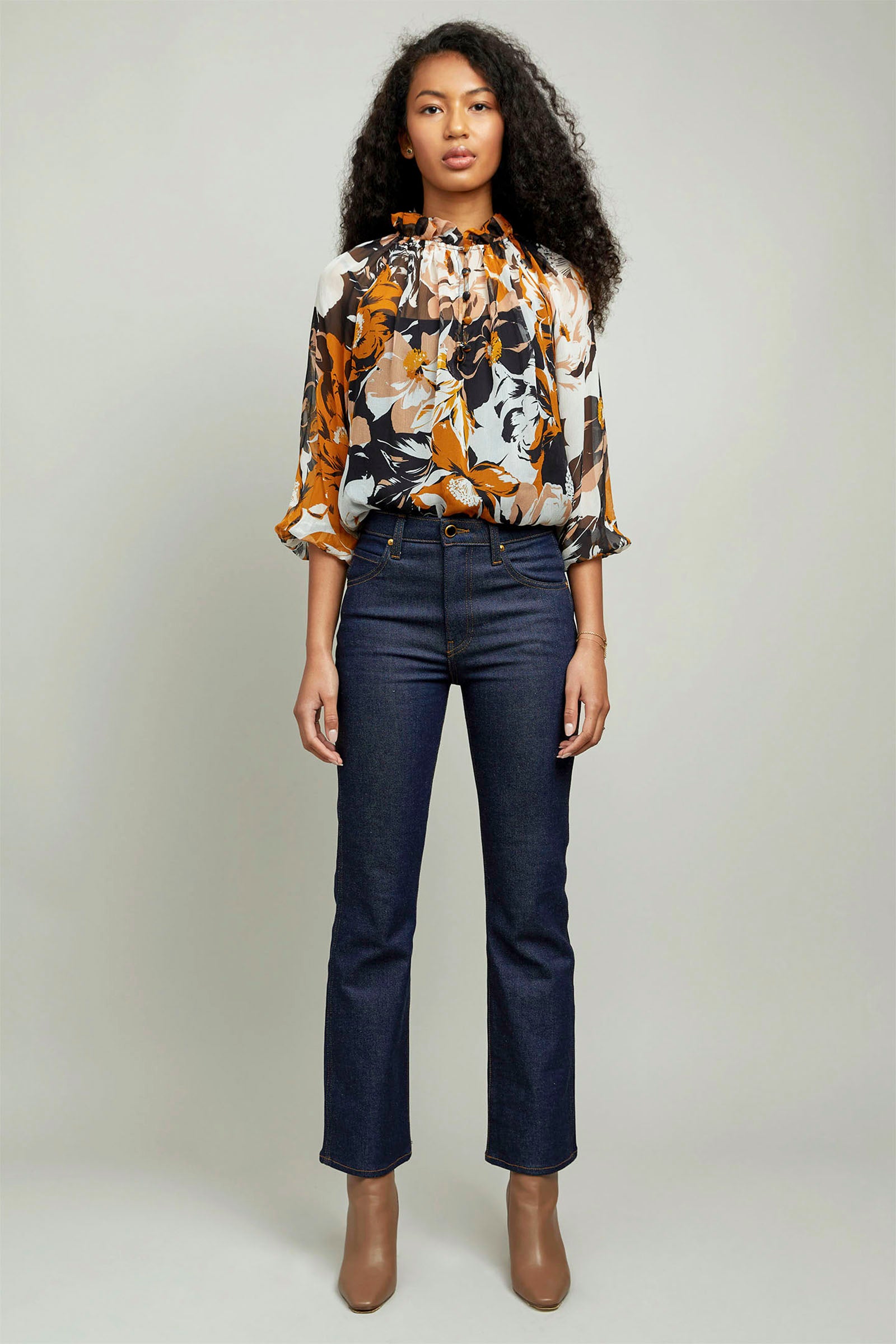 Christy Lynn Karla Blouse in Botanique