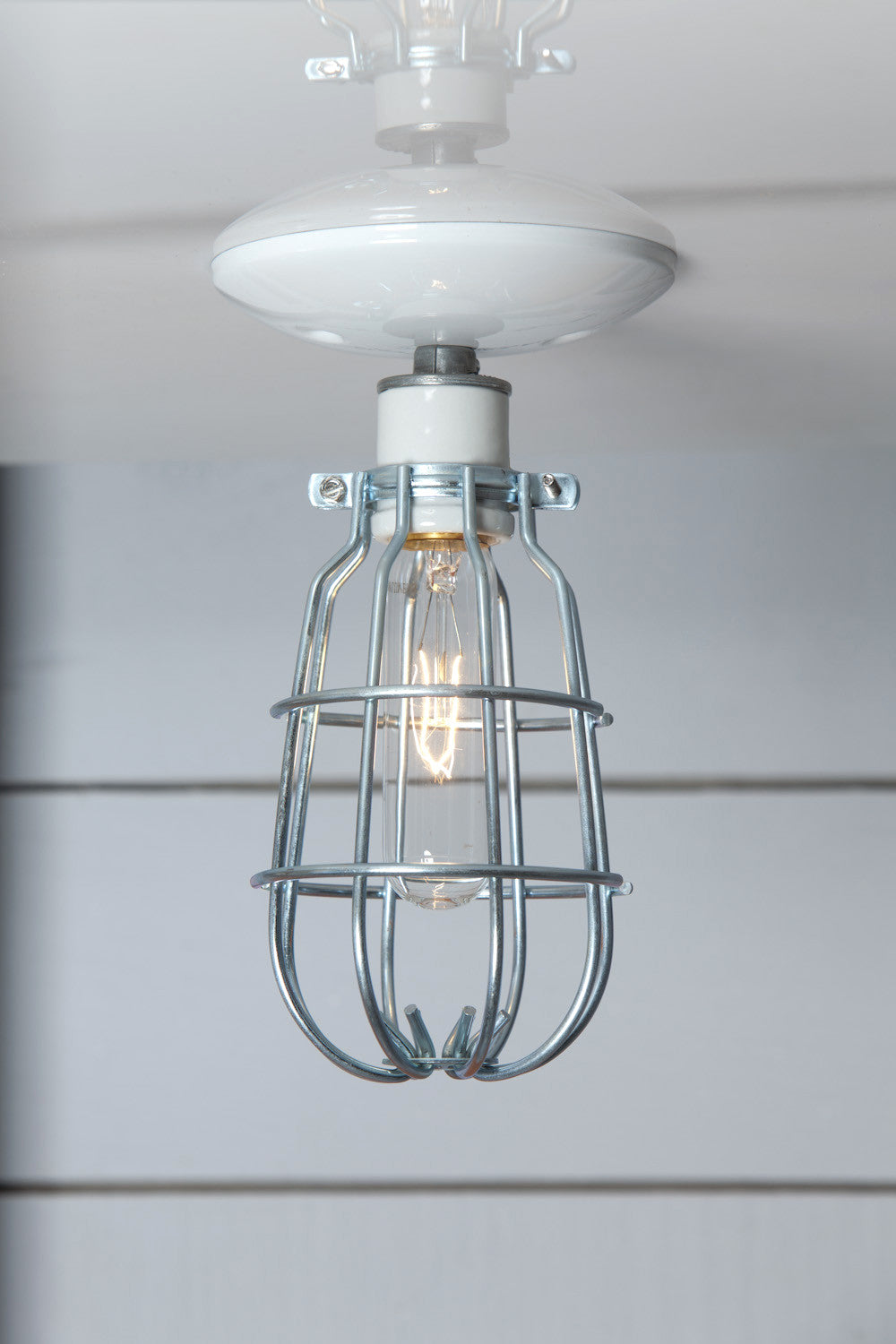 industrial lamp cage