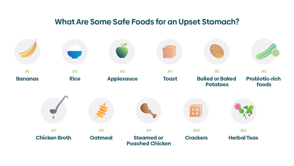 safe foods for an upset stomach