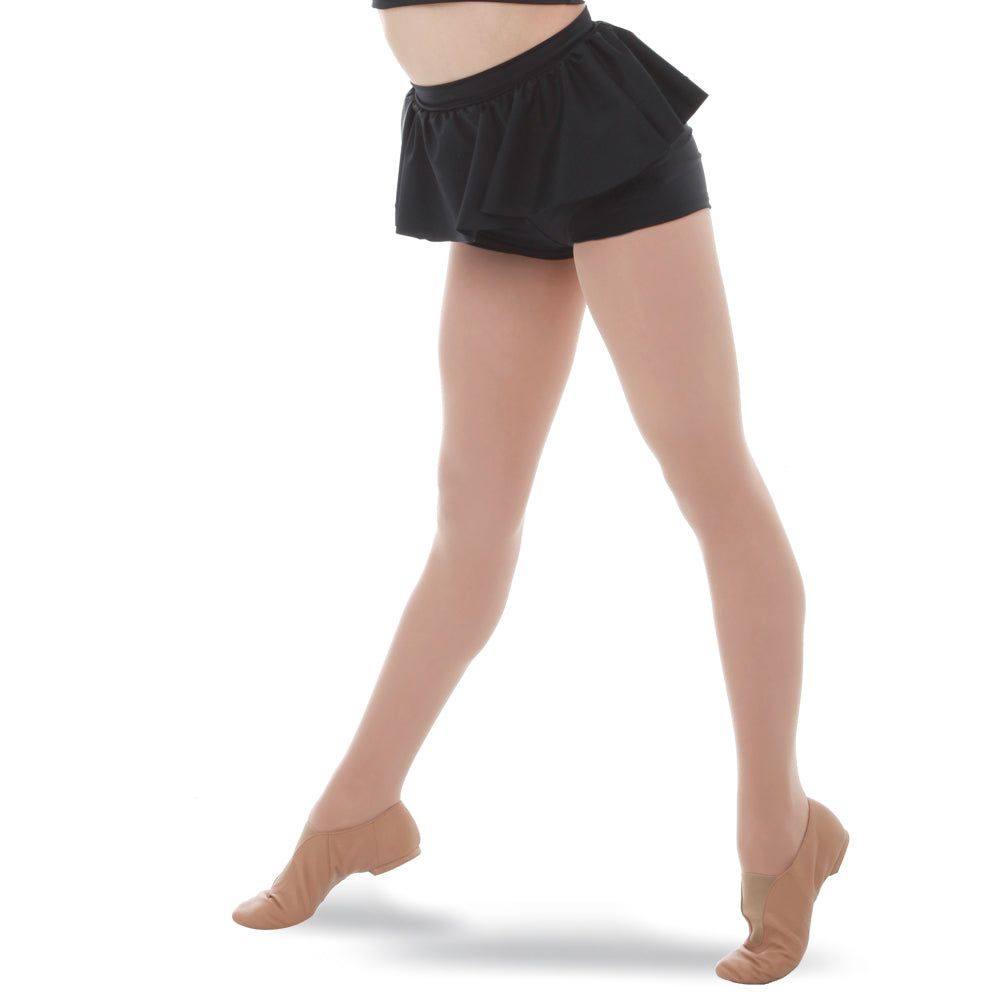 High Waist Short : DB105 - Black / Small - Just For Kix