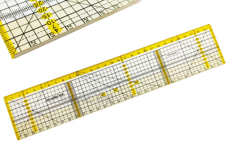 How to Use the Quilt Slotted Cutting Ruler 