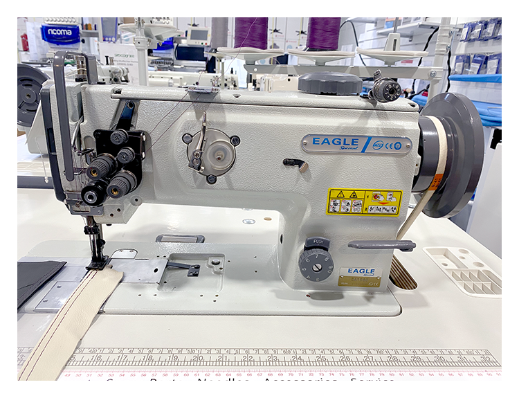 industrial double needle sewing machine