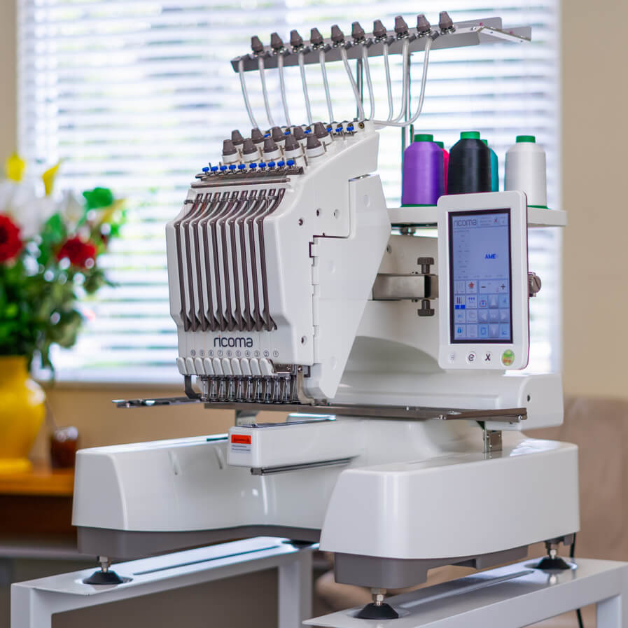 Ricoma Compact Semi-Commercial Embroidery Machine – Direct Sewing