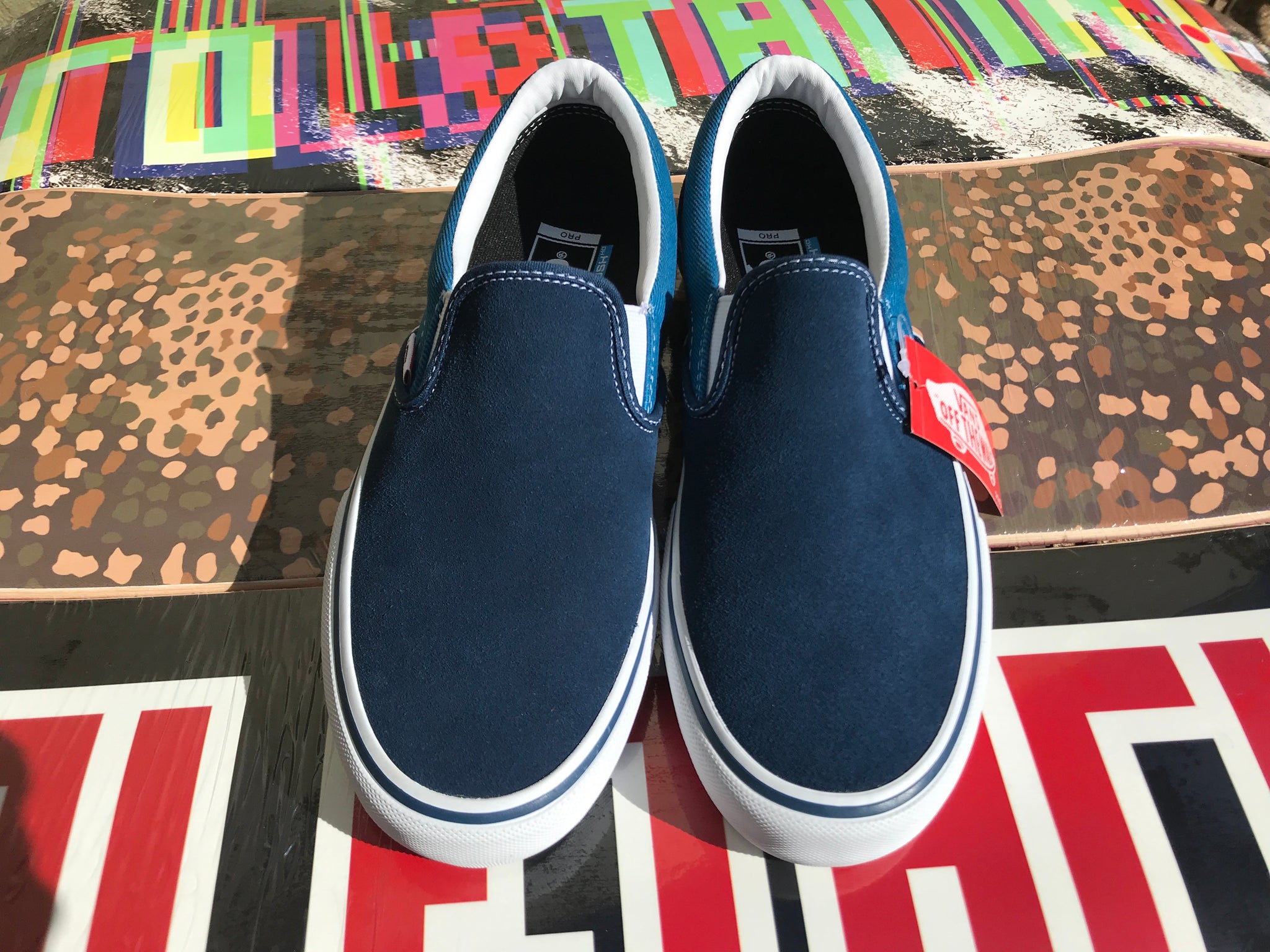 vans slip on pro 9.5