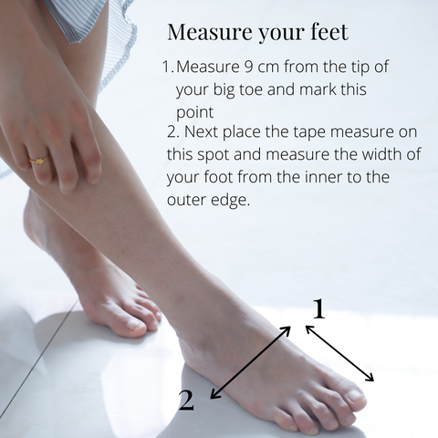 measure your feet