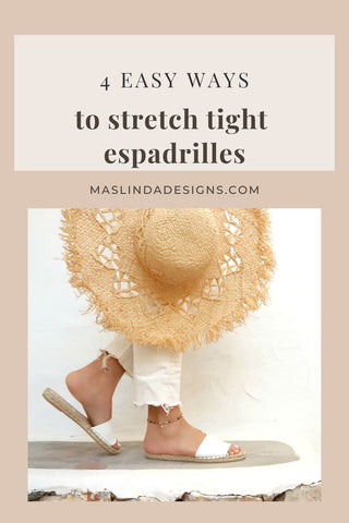 how to stretch your espadriles