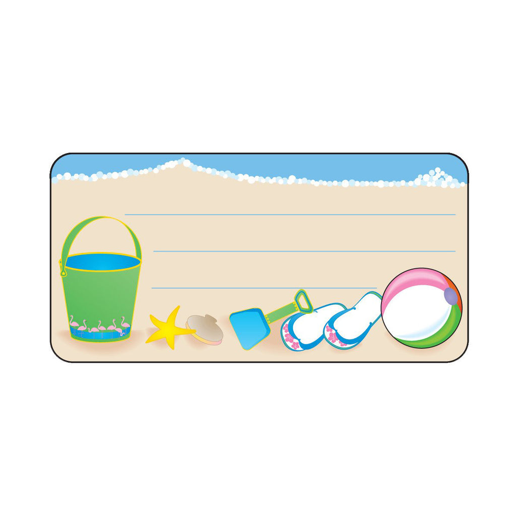 Nametag - Beach | Creative Shapes Etc.