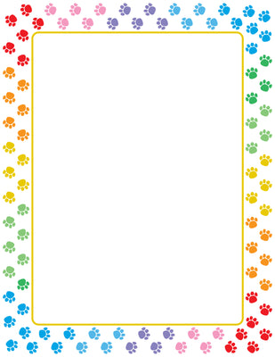 pearhead pawprints desktop frame