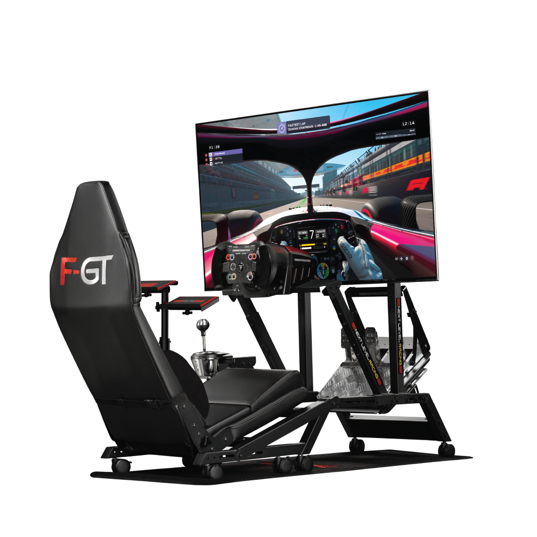 Next Level Racing F-GT Formula and GT Simulator Cockpit – Matte Black – Pagnian Advanced Simulation