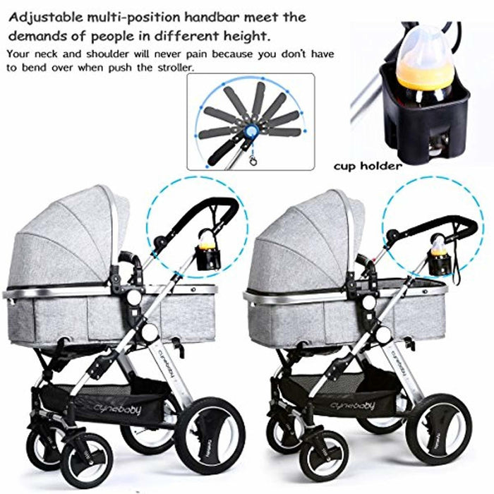 cynebaby compact pram strollers