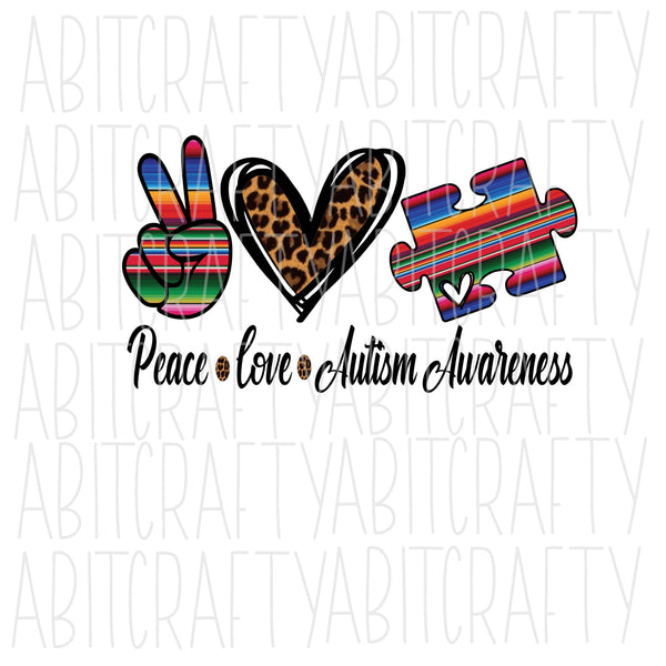 Free Free Peace Love Autism Svg Free 265 SVG PNG EPS DXF File