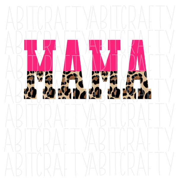 Download Leopard Mama Svg Png Sublimation Digital Download Vector Art Cric