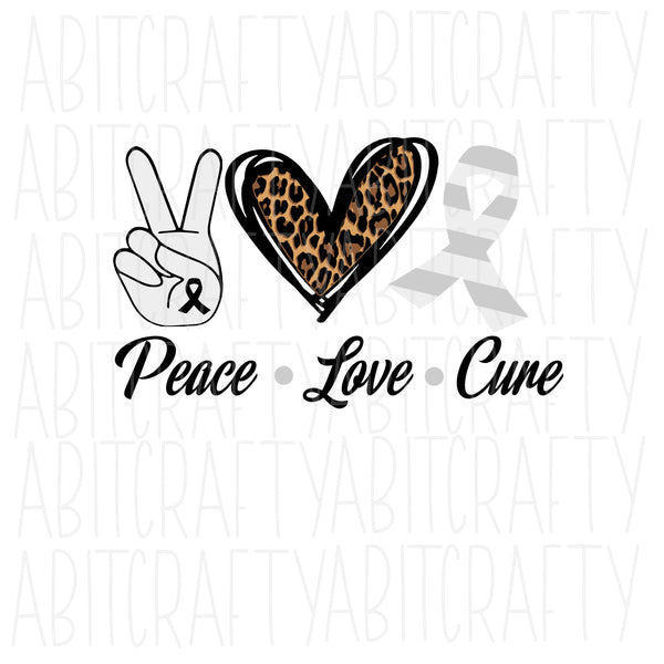 Download Peace Love Cure White Svg Png Sublimation Digital Download Cricut