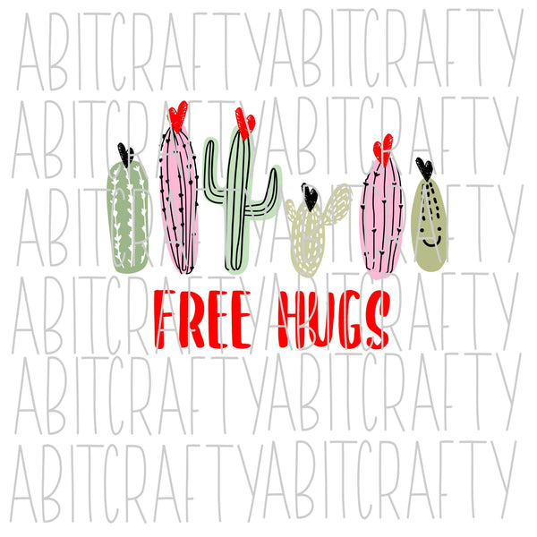 Download Free Hugs Svg Png Sublimation Digital Download Cricut Silhouette