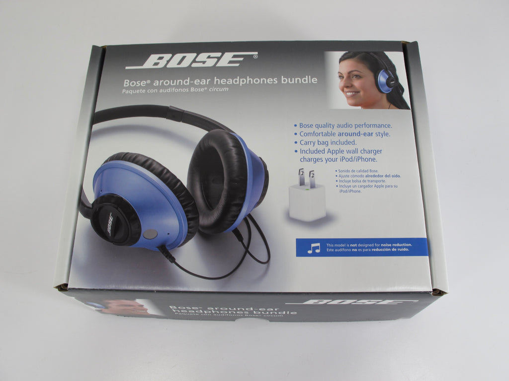 Bose TriPort Blue Glacier On Ear Stereo Headphones