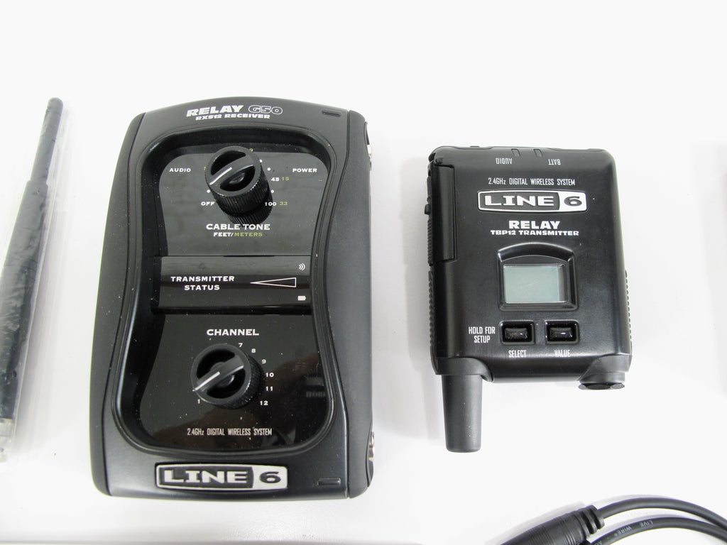 Line 6 Relay G50 12CH 2.4 GHz RSX12 & TBP12 Wireless Guitar System