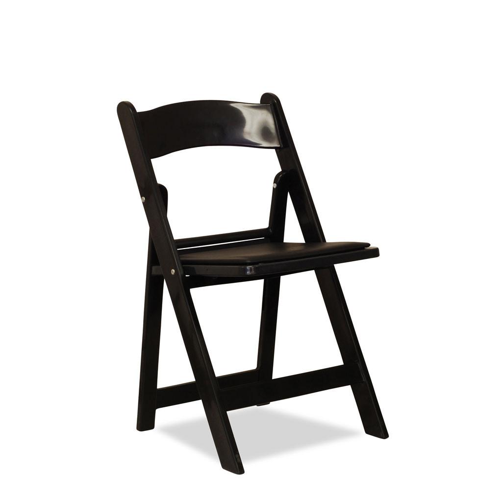 Americana Resin Folding Chairs Nufurn Gladiator Black Nufurn