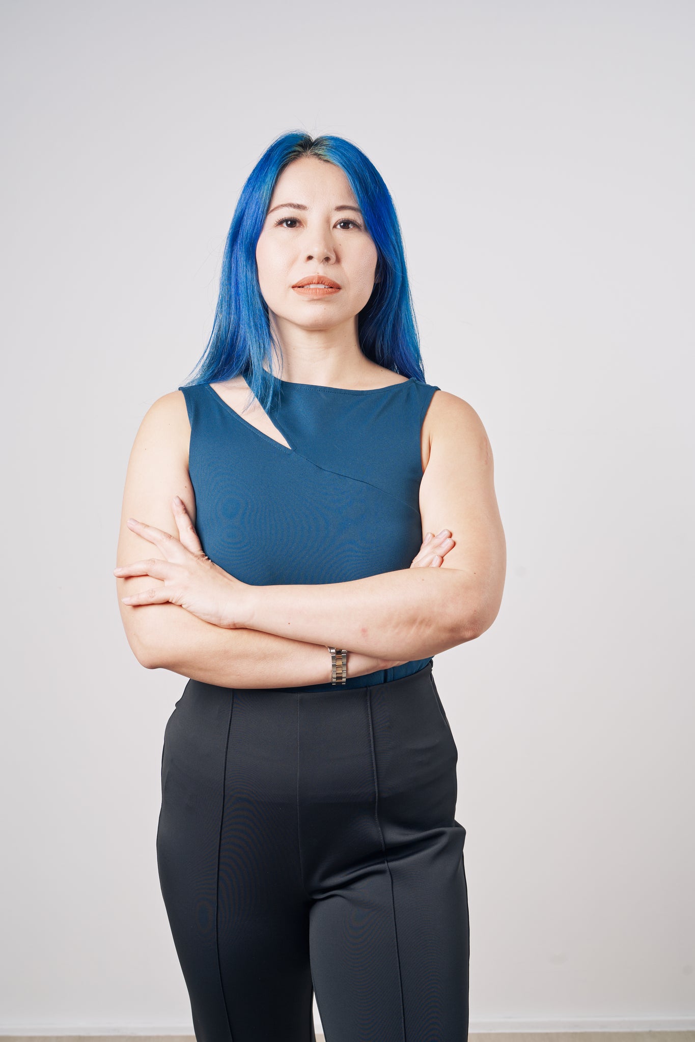 Dr Jenny Li, Chiropractor and Founder of Re:chiro Singapore, wearing As Intended on Breaking Gender Stereotypes for International Women's Day 2024 #Inspireinclusion