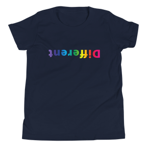 Different Rainbow Youth Short Sleeve T-Shirt