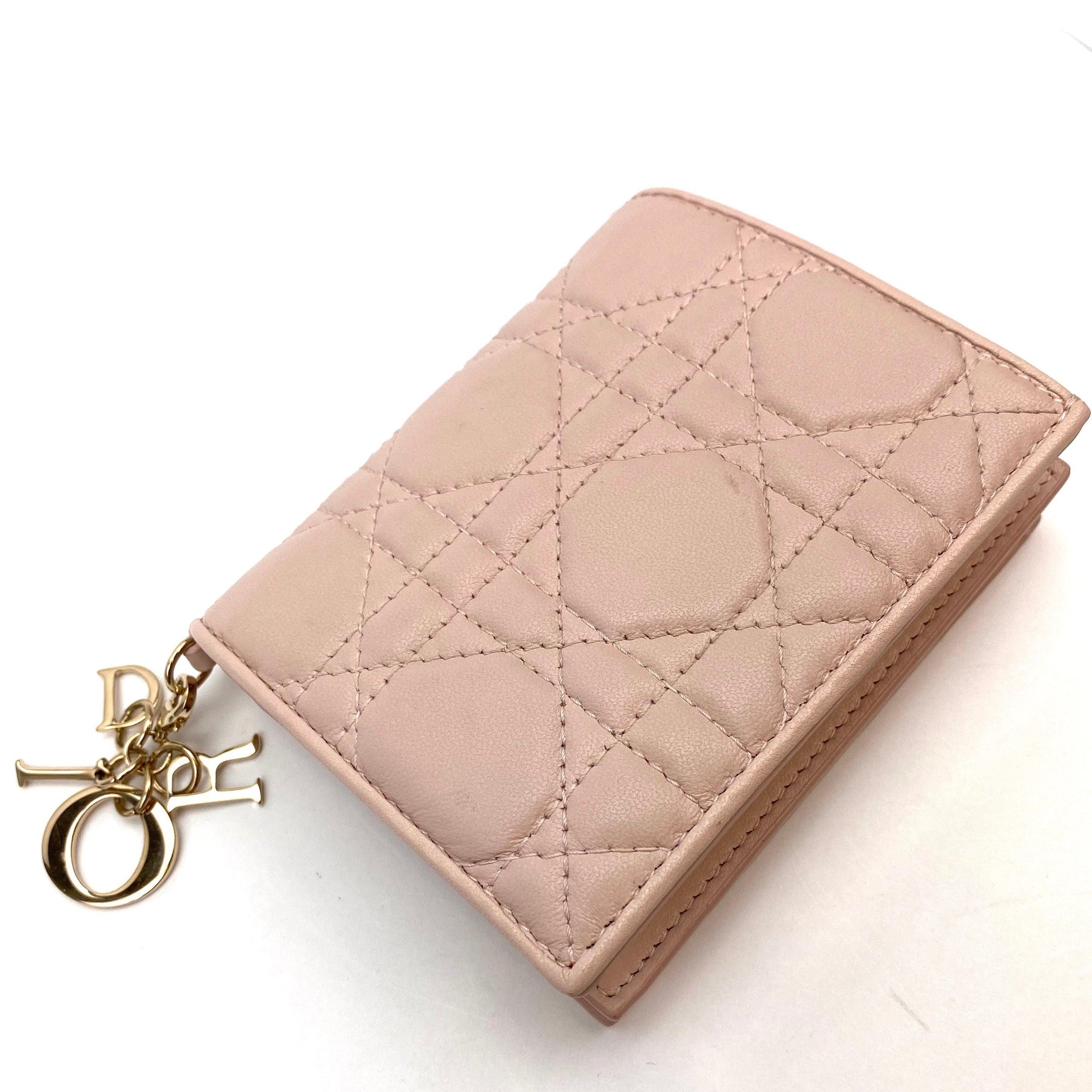 lady dior mini wallet