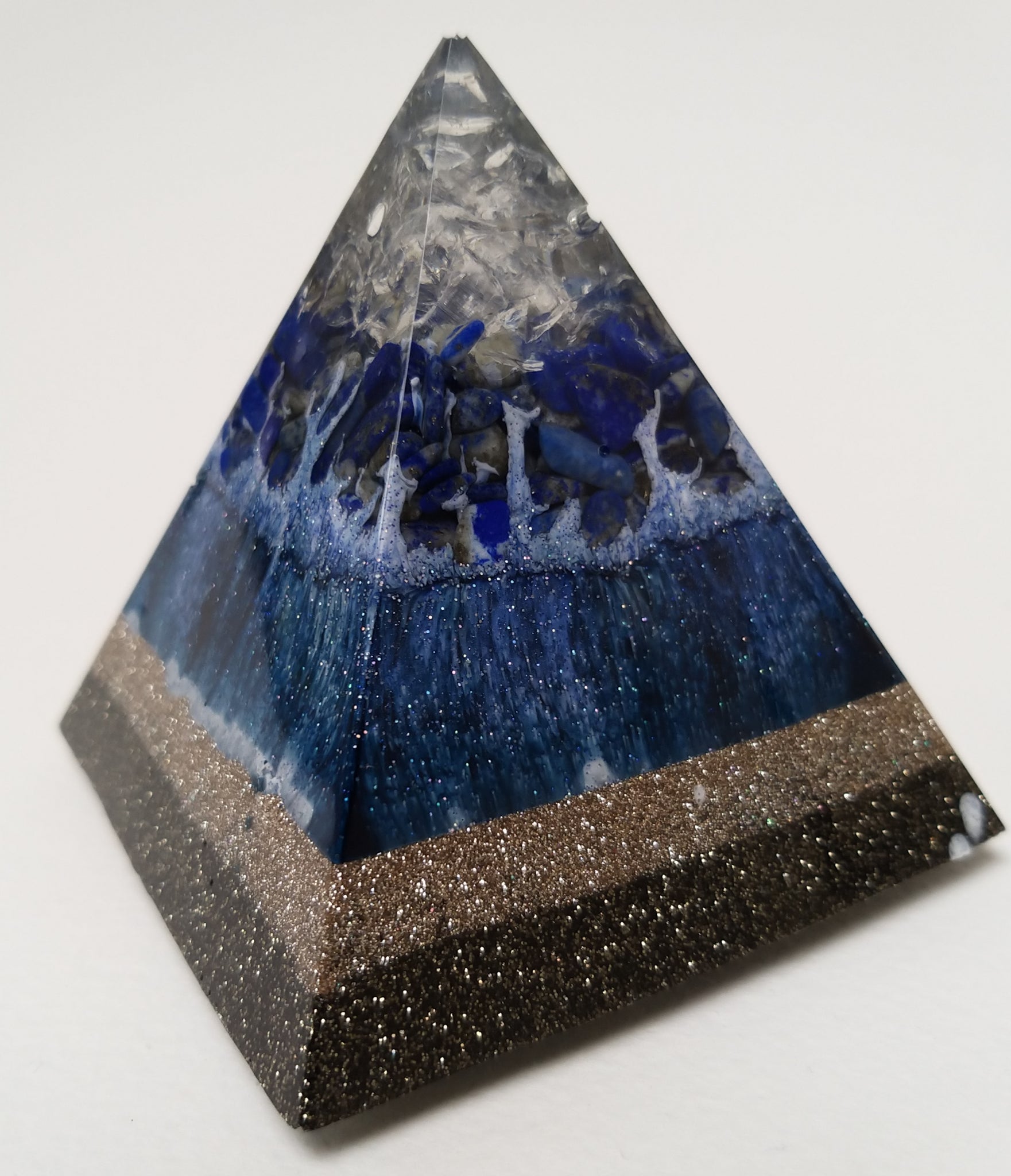 lapis lazuli pyramid