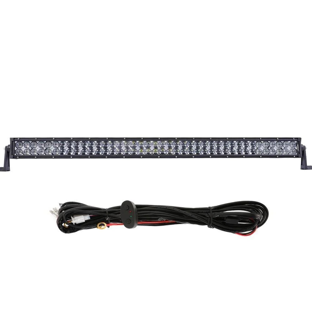 Auxbeam 42 Inch 5D Series Straight/Curved Combo Beam Double Row Led Light Bar