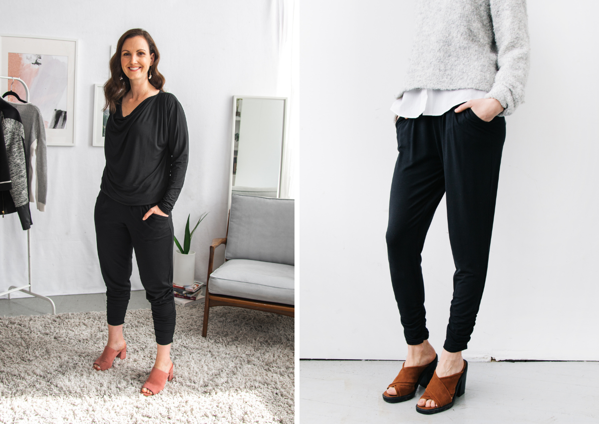 What I Wore: Dressy Sweatpants, Style Blog