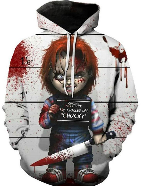 child's play chucky hoodie