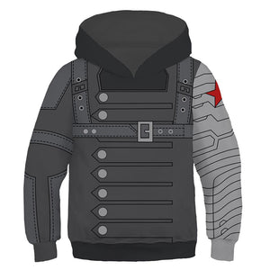 captain america winter soldier hoodie