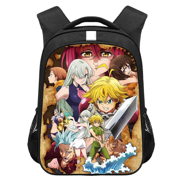 seven deadly sins bookbag