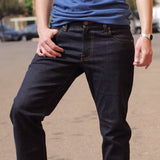 Gender Neutral Dark Denim Jeans