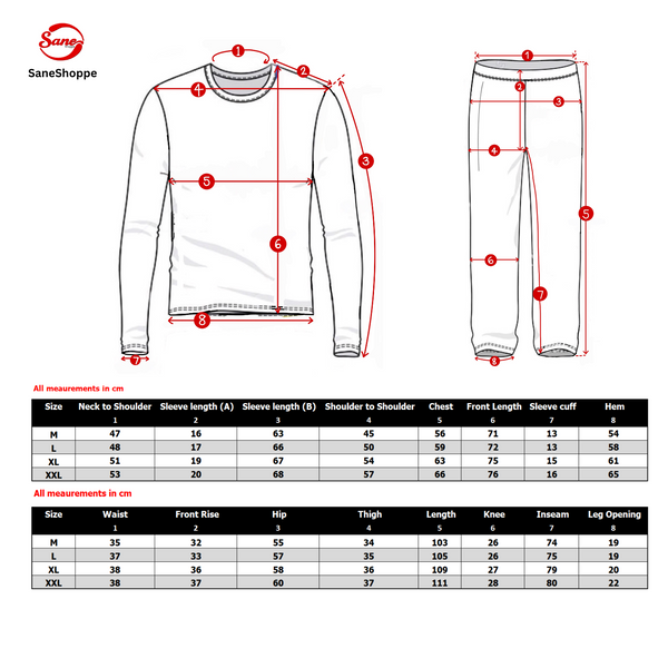 Pyjama Sets - Men's Long Sleeve Luxury Thermal Fleece PJs