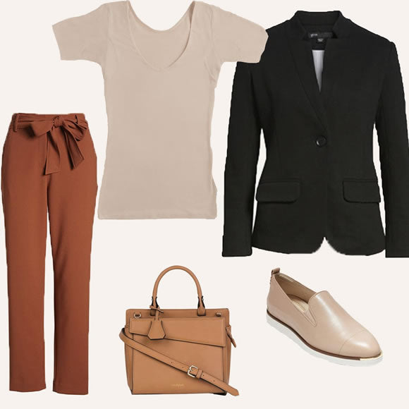 business casual tops for work