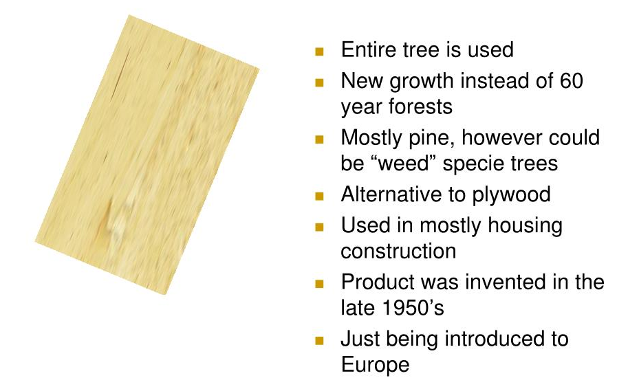 How is OSB panel manufactured